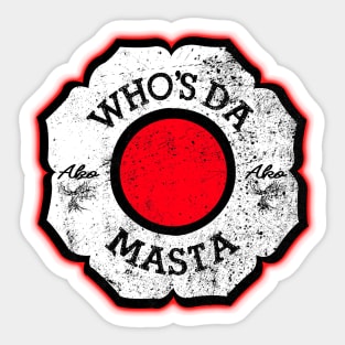 Who's Da' Masta! Sticker